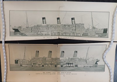 Lot 68 - A 1:680 SCALE WATERLINE MODEL OF THE CUNARD LINER R.M.S. 'QUEEN MARY'
