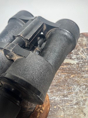 Lot 278 - A PAIR OF 8 X 60 KRIEGSMARINE U-BOAT BINOCULARS BY CARL ZEISS, JENA, 1941