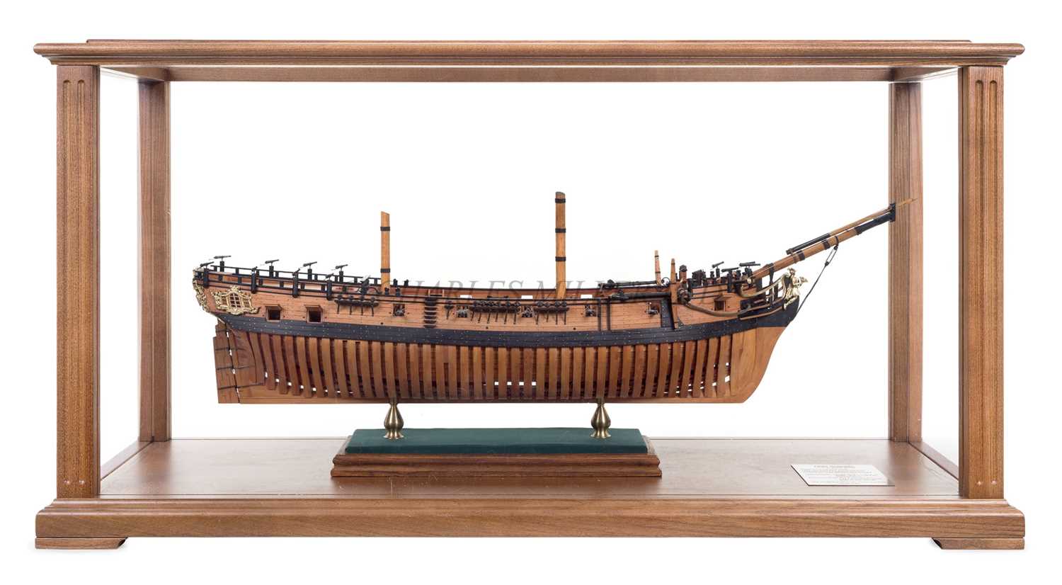 Lot 138 - A 1:48 SCALE ADMIRALTY-STYLE MODEL OF THE