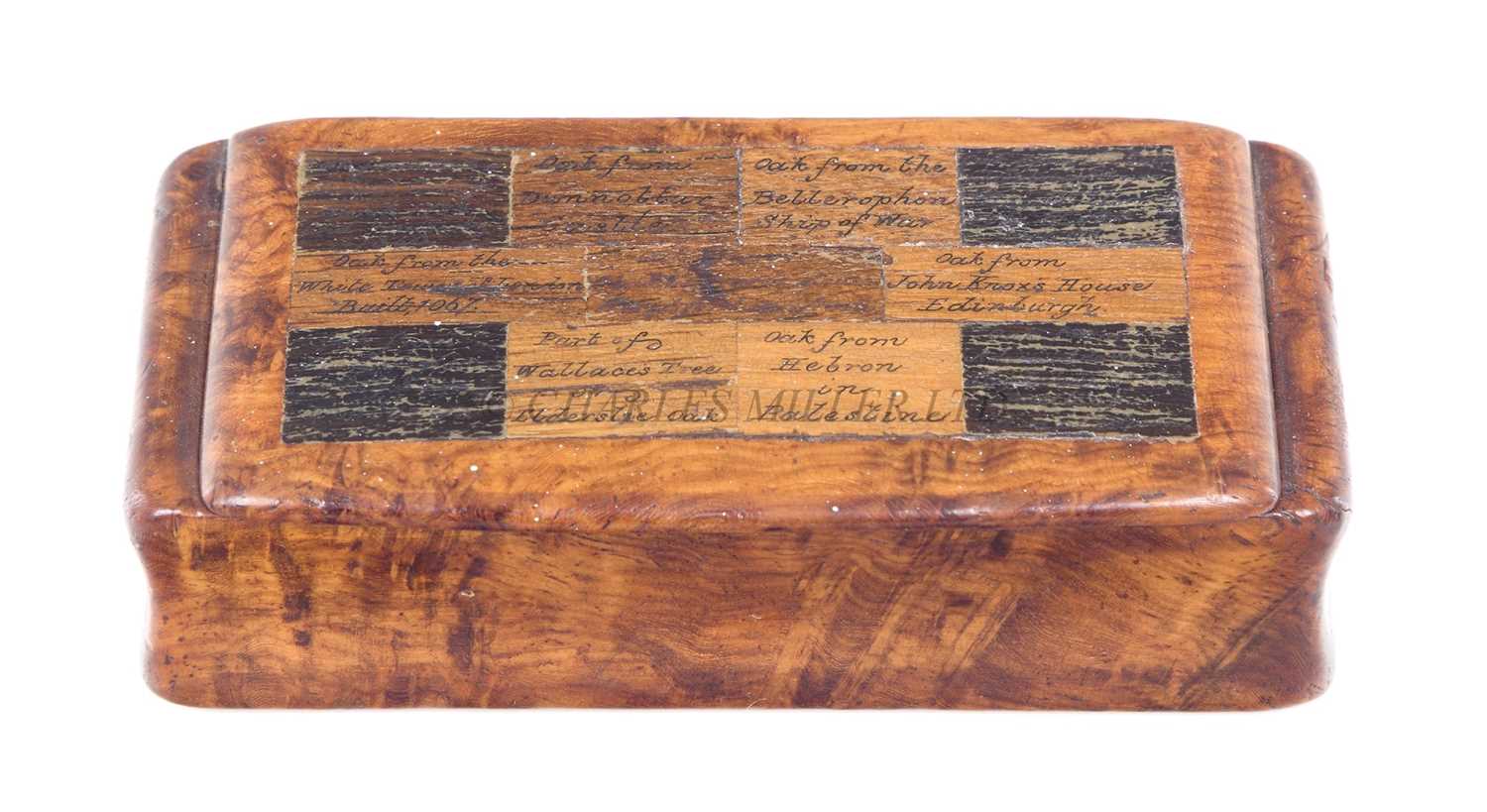 Lot 181 - A 19TH CENTURY BURWOOD AND SPECIMEN INLAID