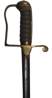 Lot 85 - AN 1805-PATTERN WARRANT OFFICER'S SWORD