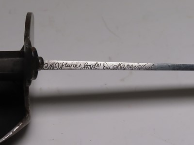 Lot 69 - AN 1811-PATTERN FRENCH NAVAL CUTLASS, MAKER KLINGENTHAL