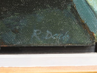 Lot 72 - δ RICHARD DACK (BRITISH, B. 1944) - Refitting Provident I 1998