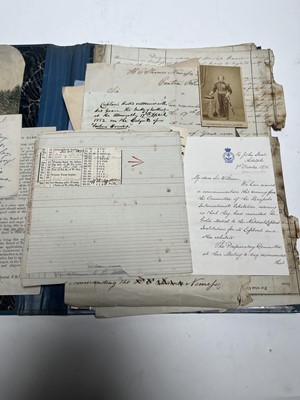 Lot 84 - AN ARCHIVE OF LETTERS AND EPHEMERA RELATING TO ADMIRAL SIR WILLIAM HUTCHEON HALL