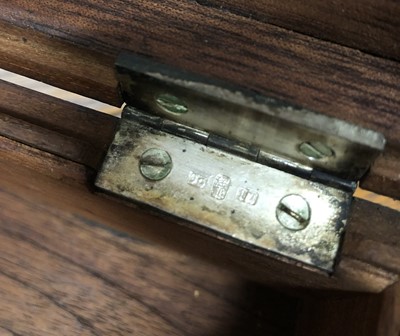 Lot 73 - SILVER-MOUNTED CIGAR AND CIGARETTE BOXES MADE FROM WOOD RECOVERED FROM THE S.S. 'FUKUI MARU' (EX-'ABERGELDIE'), AFTER SHE WAS SUNK AS A BLOCKSHIP AT PORT ARTHUR DURING THE RUSSO-JAPANESE WAR OF 1904