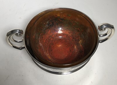 Lot 91 - A PRESENTATION IRISH SILVER ROSE BOWL, 1894