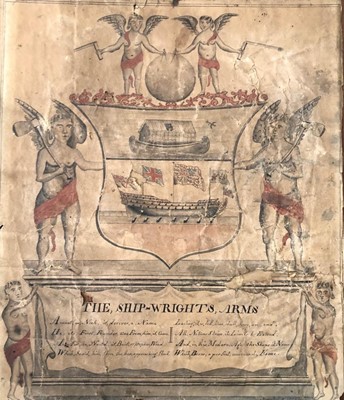Lot 65 - 'THE SHIP-WRIGHTS ARMS', 1804