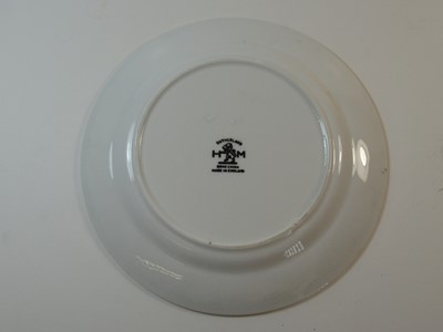 Lot 156 - A STRICK LINE SOUP BOWL AND SIDE PLATE, 20TH CENTURY