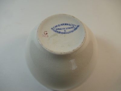 Lot 156 - A STRICK LINE SOUP BOWL AND SIDE PLATE, 20TH CENTURY