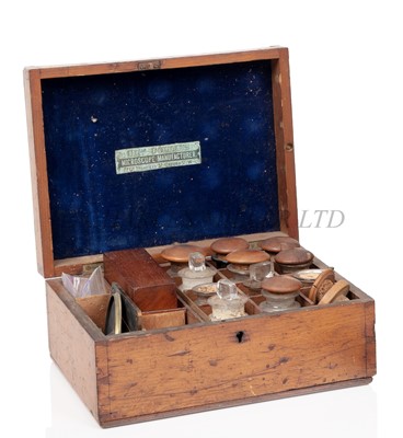 Lot 358 - A SLIDE MOUNTING SET BY CHARLES COLLINS, LONDON, CIRCA 1867