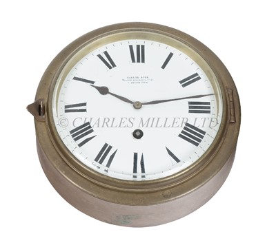 Lot 258 - AN EIGHT-DAY SHIP'S CLOCK BY PAVEL BURE, ST. PETERSBURG, RUSSIA, CIRCA 1870