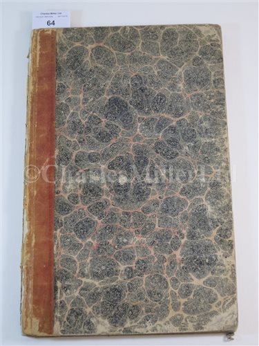 Lot 64 - COPY LOG BOOK OF H.M. PADDLE SHIP GORGON, CIRCA 1858
