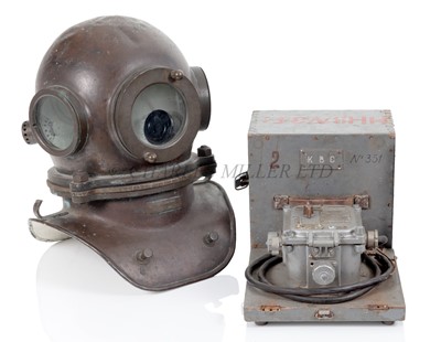 Lot 226 - A RUSSIAN 3-BOLT DIVING HELMET, CIRCA 1965