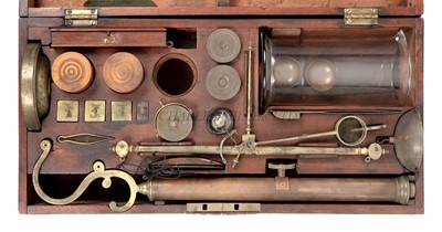 Lot 338 - A GOOD HYDROSTATIC SCALE BY W & S JONES, LONDON, CIRCA 1820