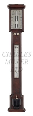 Lot 347 - Ø A GOOD DOMESTIC BAROMETER BY CARPENTER & WESTLEY, LONDON, CIRCA 1860