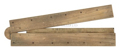 Lot 329 - A SECTOR BY MATTHEW BERGE, LONDON, CIRCA 1810