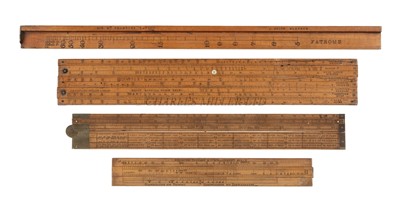 Lot 333 - 19TH CENTURY MARINE SLIDE RULES