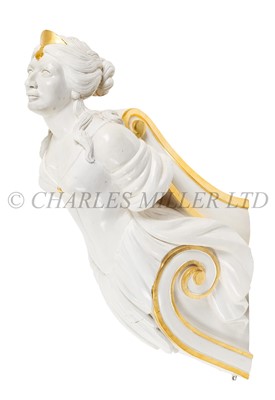 Lot 26 - A DECORATIVE FIGUREHEAD BY NORMAN GACHES, 1997