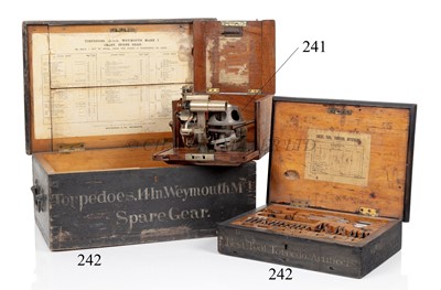 Lot 241 - AN EARLY 20TH CENTURY TORPEDO GYROSCOPE BY ROBERT WHITEHEAD