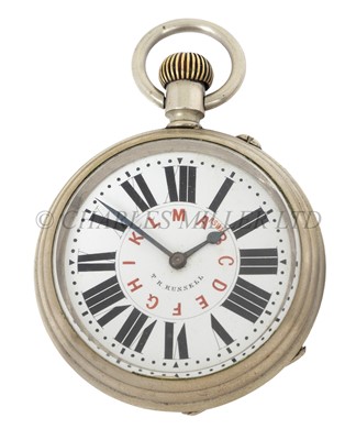 Lot 261 - A RARE TELEGRAPHY MORSE CODE WATCH, CIRCA 1915