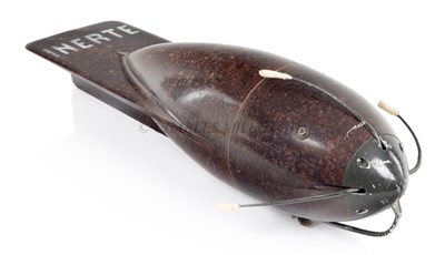 Lot 240 - A RARE FRENCH TRAINING MODEL FOR A MOORED OR DRIFTING CONTACT MINE, CIRCA 1900