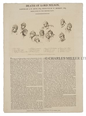 Lot 6 - ‘THE DEATH OF HORATIO VISCOUNT & BARON NELSON OF THE NILE’