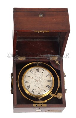 Lot 308 - AN EIGHT-DAY MARINE CHRONOMETER BY LEVITT, LONDON, CIRCA 1825