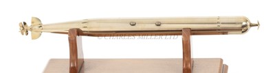 Lot 251 - AN ENGINEER'S MODEL, PROBABLY FOR A WHITEHEAD MARK V TORPEDO, CIRCA 1910