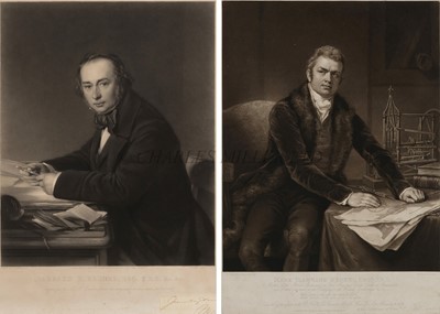 Lot 81 - ISAMBARD KINGDOM BRUNEL PORTRAIT PRINT