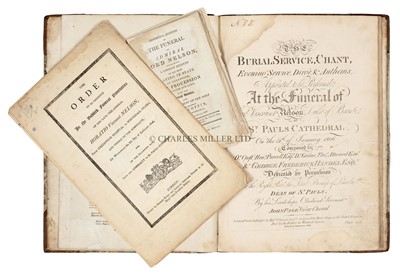 Lot 47 - ORDERS OF SERVICE FOR NELSON’S FUNERAL