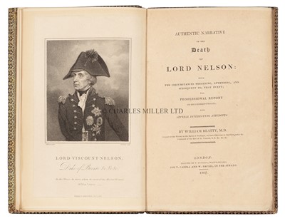 Lot 68 - 'THE DEATH OF NELSON' BY SIR WILLIAM BEATTY, 1807