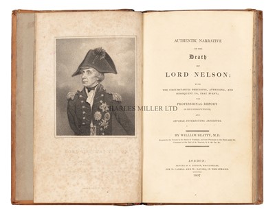 Lot 69 - EARL NELSON’S COPY OF ‘THE DEATH OF NELSON’ BY SIR WILLIAM BEATTY, 1807