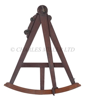 Lot 298 - A 23½IN. RADIUS FIDUCIAL OCTANT, CIRCA 1750