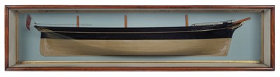 Lot 27 - Ø A 1:48 SCALE BUILDER'S HALF BLOCK MODEL FOR THE COMPOSITE TEA CLIPPER MAITLAND, BUILT BY WILLIAM PILE & CO. FOR JOHN KELSO, 1865