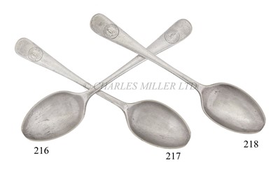 Lot 218 - AN ELECTROPLATED TEASPOON FROM R.Y.S. 'TERRA NOVA' OF THE BRITISH ANTARCTIC EXPEDITION, 1910-13