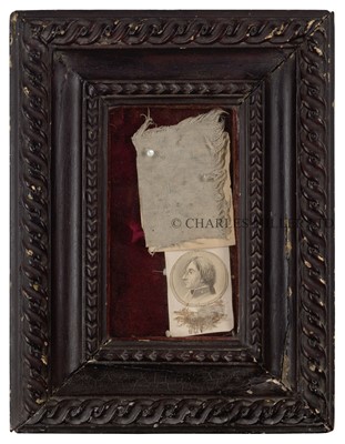 Lot 52 - A FRAGMENT OF THE VICTORY'S ENSIGN, 1806