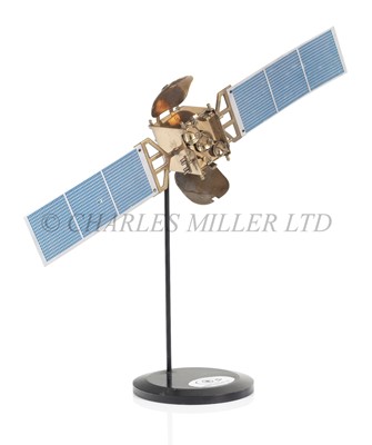 Lot 349 - Indian Space Agency ISRO INSAT -C and dates from the 1990s, made by Galvano Engineering of Bangalore from Brass and stainless steel.
