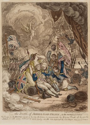 Lot 4 - 'THE DEATH OF ADMIRAL LORD NELSON IN THE MOMENT OF VICTORY'