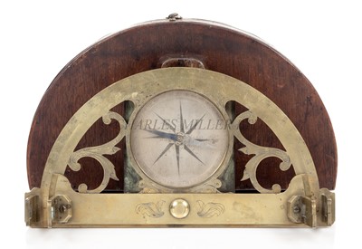 Lot 295 - A GRAPHOMETER BY LENNEL, PARIS, 1777