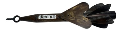 Lot 28 - AN A-1 HARPOON SHIP’S LOG BY T. WALKER, LONDON, CIRCA 1870