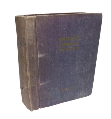 Lot 1 - A COPY OF THE "ENGLISH CHANNEL HANDBOOK", CIRCA 1944