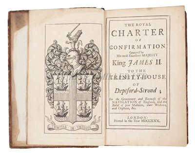 Lot 158 - 'THE ROYAL CHARTER OF CONFIRMATION.. TO THE TRINITY HOUSE'