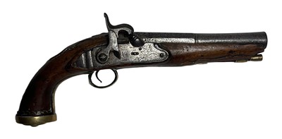 Lot 48 - A 70-BORE BELT PISTOL, CIRCA 1830