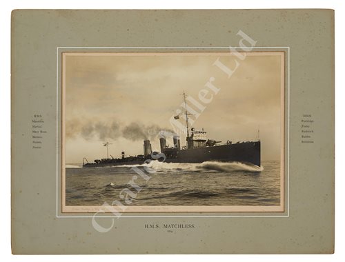 Lot 84 - APPROXIMATELY 70 OFFICIAL PHOTOGRAPHS OF NAVAL...