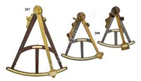 Lot 208 - Ø A 11½IN. RADIUS VERNIER OCTANT, CIRCA 1800, and another by Spencer & Co.