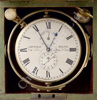 Lot 219 - A FINE TWO-DAY MARINE CHRONOMETER BY ARNOLD &...