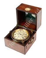 Lot 220 - A TWO-DAY MARINE CHRONOMETER BY BARRAUD,...