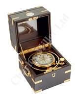Lot 221 - A TWO-DAY MARINE CHRONOMETER BY CHARLES...