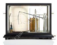 Lot 276 - A PRECISION MARINE BAROGRAPH MK I BY SHORT &...