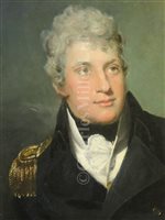 Lot 43 - SAMUEL DRUMMOND (BRITISH, 1765-1844): Portrait of Captain William Parker, R.N., 1801 commemorating his promotion at the age of 20